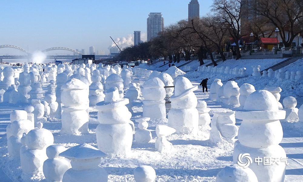 哈尔滨出台雪人制作标准，打造冬季城市新名片