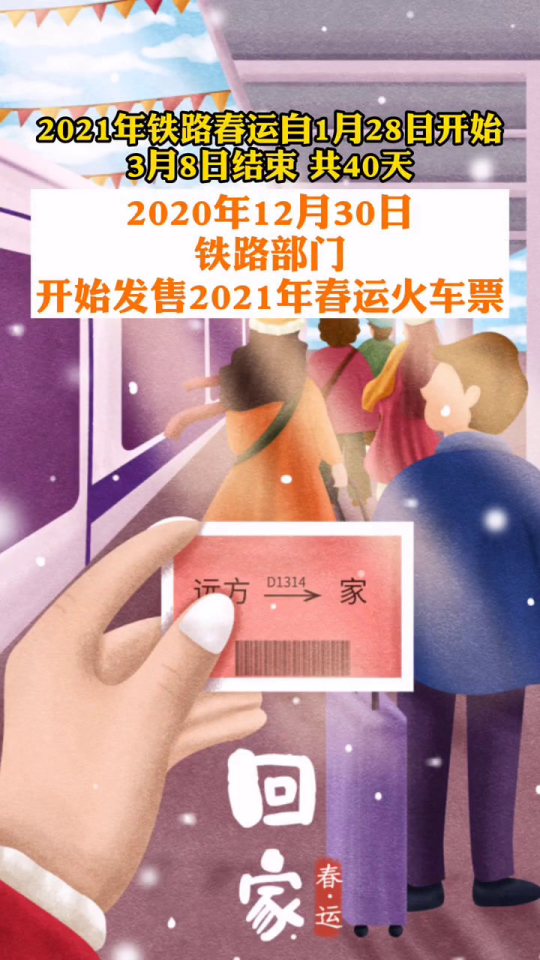 重磅利好！揭秘2021年春运火车票打折背后的故事